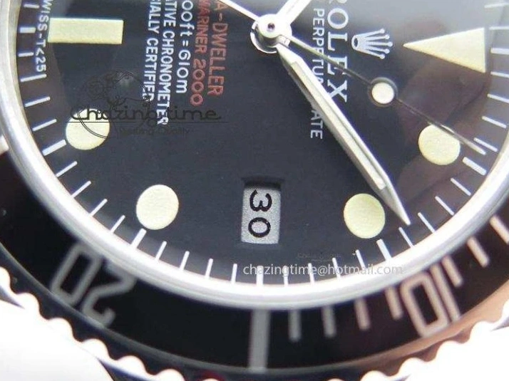 1217 SoftTouch Vintage Sea Dweller 1665 JKF Best Edition Double Red On Bracelet A 3980